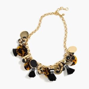 J. Crew Fun Tassel Statement Necklace